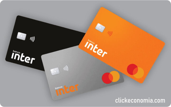 Banco Inter Cartão de crédito Black Platinum Gold