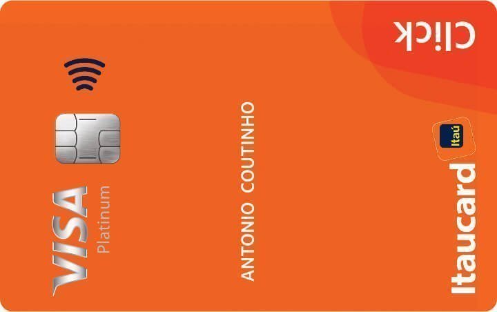 Itaú click agora sem anuidade