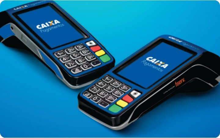 Maquininha de cartão Caixa Econômica Federal